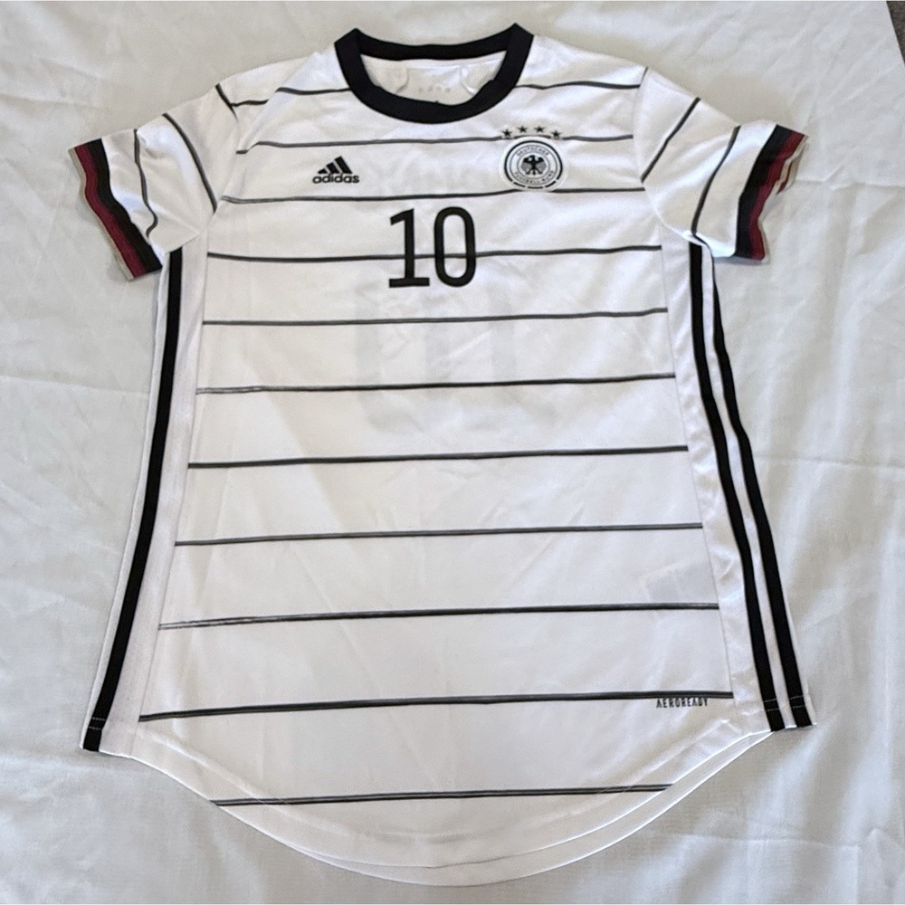 Gnabry Germany Home football shirt #10 Adidas Young Size M. A5